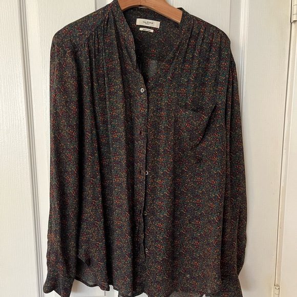 Isabel Marant Etoile Multicolour Pattern Blouse - Picture 4 of 5